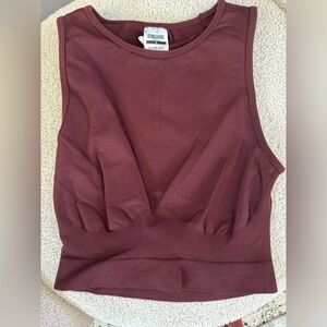 Gym Shark Sweat Seamless Midi Tank